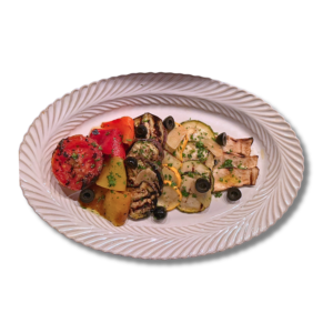 Grilled Vegetables with Salsa Verde| Sabor Bar & Restaurant