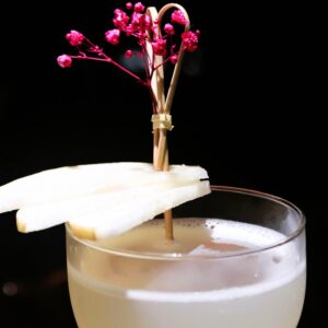 Pear Ginger Pisco Sour