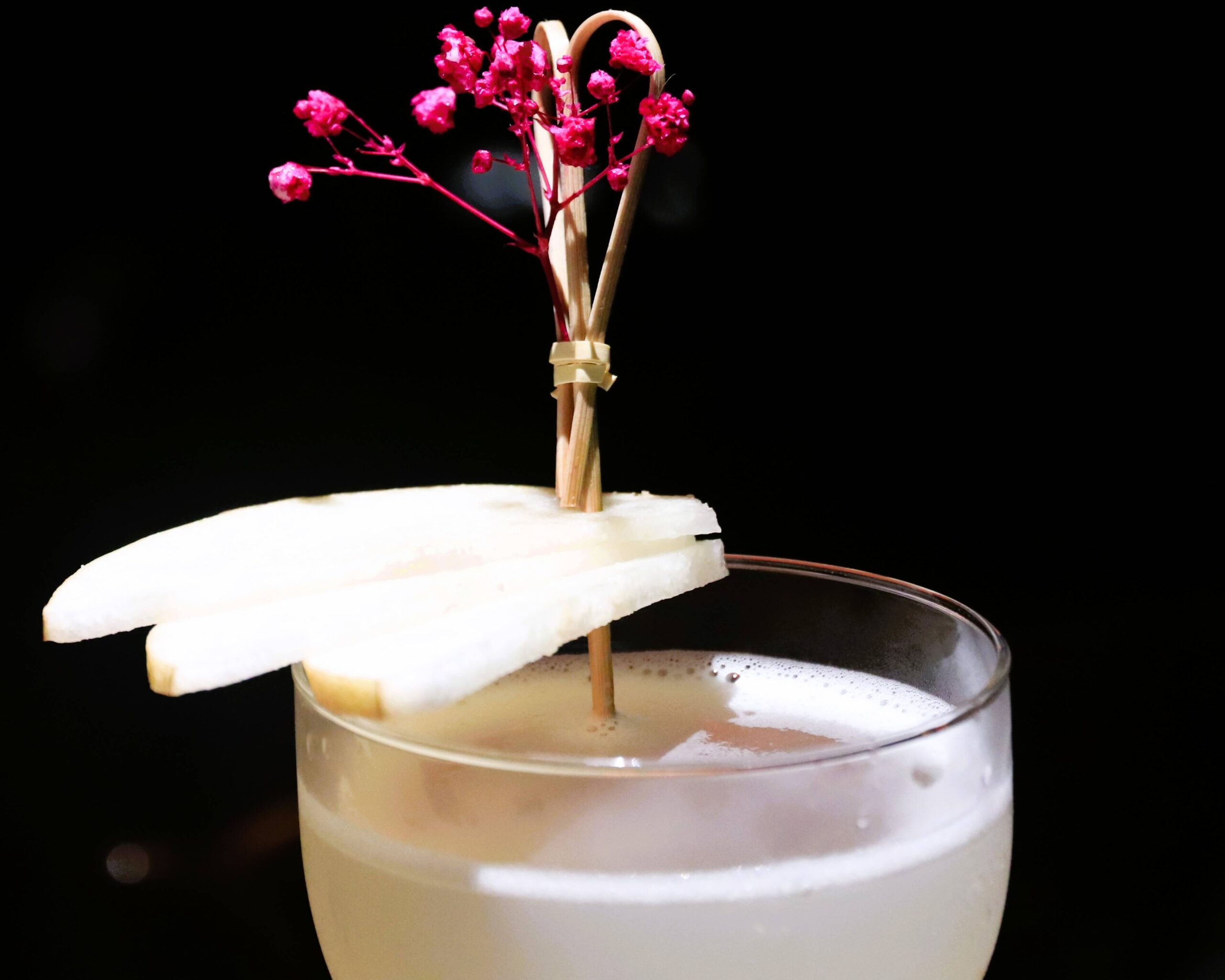 Pear Ginger Pisco Sour