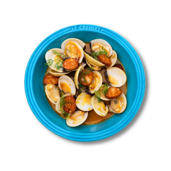 Sauteed Clam with Chorizo