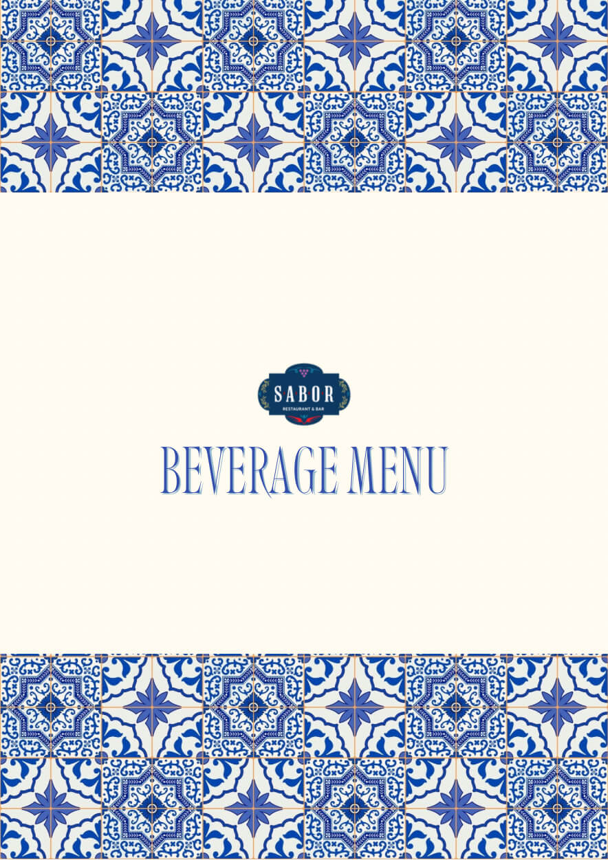 Sabor Tapas Restaurant Menu 19
